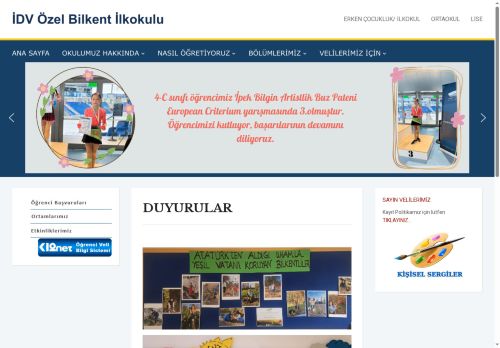 İDV Özel Bilkent İlkokulu