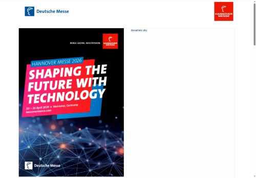 INTERSCHUTZ 2026 Katılım Formu | Hannover Fairs Turkey