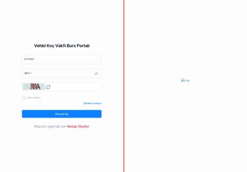 Vehbi Koç Vakfı Burs Portalı