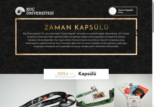 Zaman Kapsülü | Koç Üniversitesi