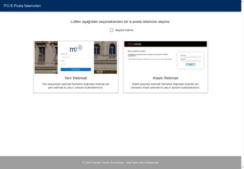 İTÜ E-Posta