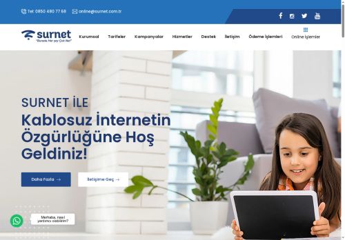 Surnet | Yeni Nesil Kablosuz İnternet