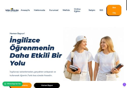 Wish English | Online & Kurumsal İngilizce Eğitimi