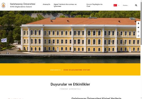 Anasayfa | KVKK Bilgilendirme Sistemi