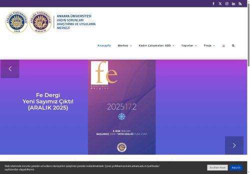 Kadın Sorunları Uygulama ve Araştırma Merkezi – Ankara Üniversitesi