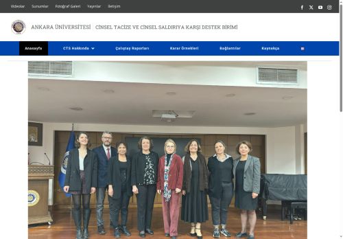 Cinsel Tacize ve Cinsel Saldırıya Karşı Destek Birimi – Ankara Üniversitesi