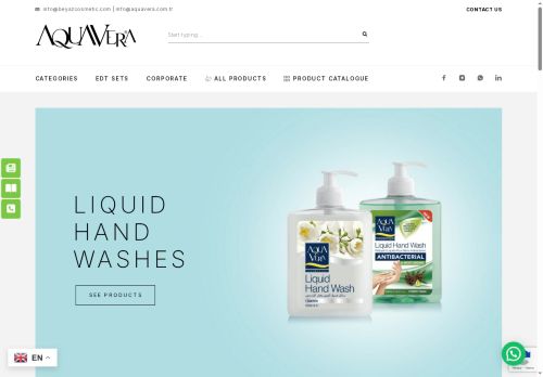 Aqua Vera® – Beyaz Cosmetic – Perfect Solutions For Beauty & Hygiene