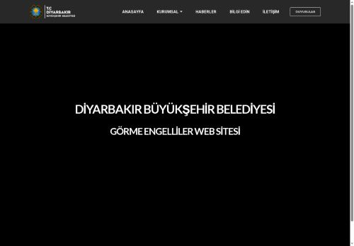 Görme Engelliler Web Sitesi