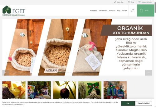 Ata Tohumundan Nohut 1Kg - EGET Vakfı İktisadi İşletmesi