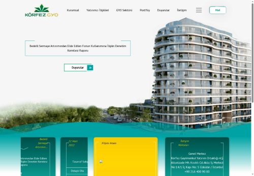 Körfez GYO - Anasayfa