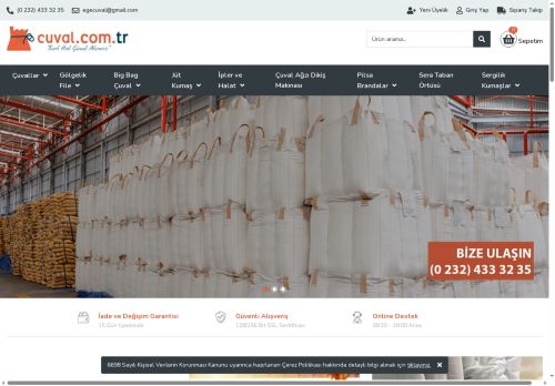 Ambalaj, Çuval, İmalat, Üretim | Fabrika Satış Mağazası