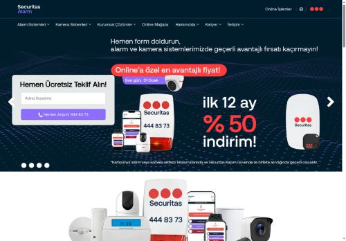 Güvenlik Alarm ve Kamera Sistemleri | Securitas Alarm