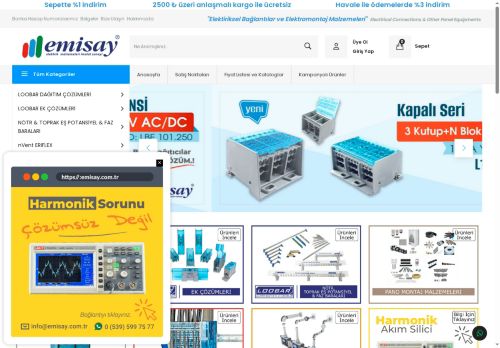 Emisay Elektrik Pano Malzemeleri - Loobar Pano Dağıtım Sistemleri Önizlemesi