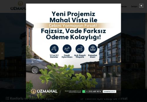 Geçmişten Geleceğe Bizim Fikrimiz Sizin Yuvanız - Özmahal İnşaat