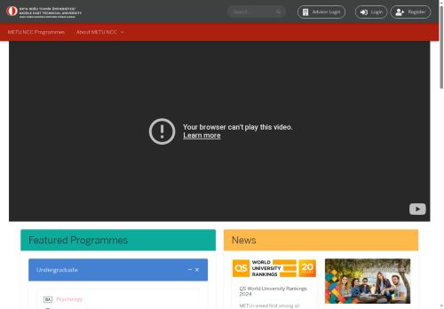 METU Northern Cyprus Campus - Apply online!