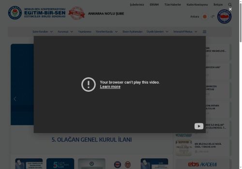 Eğitim-Bir-Sen | Eğitimciler Birliği Sendikası