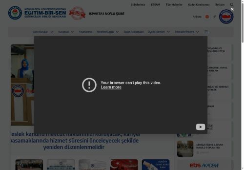 Eğitim-Bir-Sen | Eğitimciler Birliği Sendikası