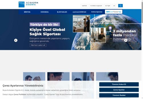 Bupa Acıbadem | Homepage