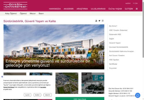 Güvenli Yaşam ve Çevre Kültürü | Güvenli Yaşam ve Çevre