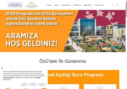 Eğitimde Fırsat Eşitliği Burs Programı