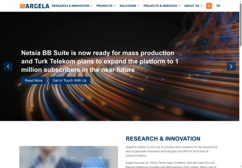 Argela | Committed to Innovate