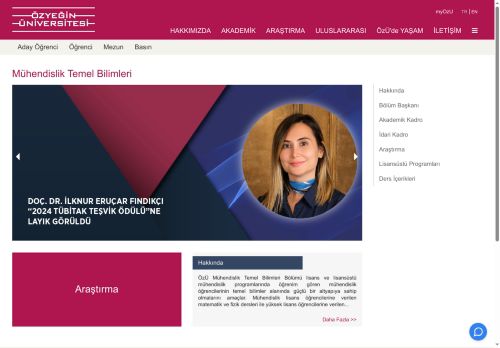 Mühendislik Temel Bilimleri