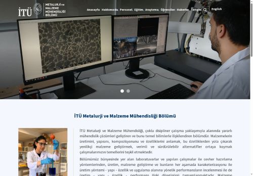 İTÜ | Department of Metallurgical and Materials Engineering