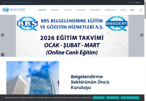 BBS Belgelendirme Eğitim ve Gözetim Hizm. A.Ş. – BBS