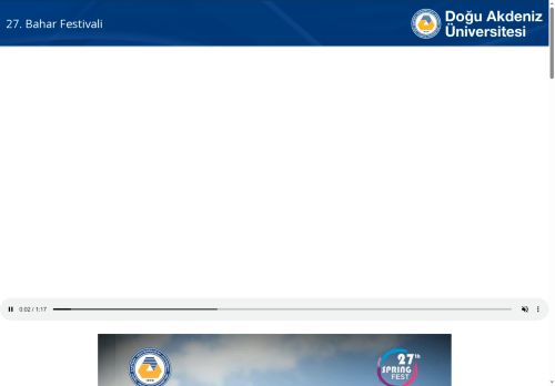 DAÜ - 27. Bahar Festivali