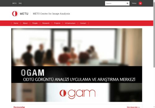 METU Center for Image Analysis | OGAM