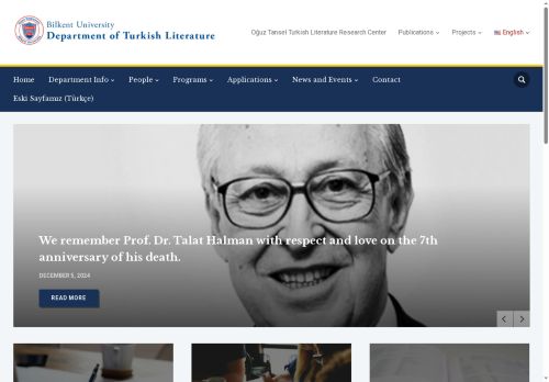 Department of Turkish Literature