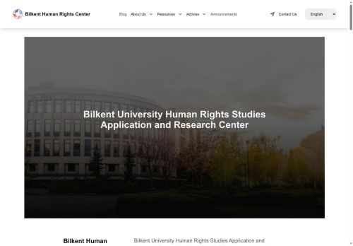 Bilkent Human Rights Center