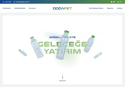 Doğayla Birlikte Geleceğe Yatırım - Doğa Pet