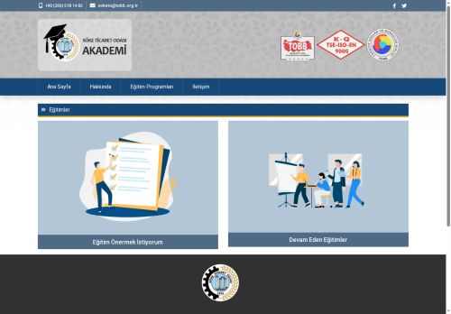 Söke Ticaret Odası Kalite ve Akreditasyon Sistemi > Ana Sayfa