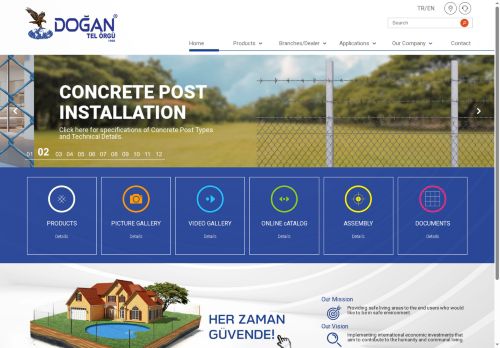 DOĞAN TEL ÖRGÜ - Ana Sayfa