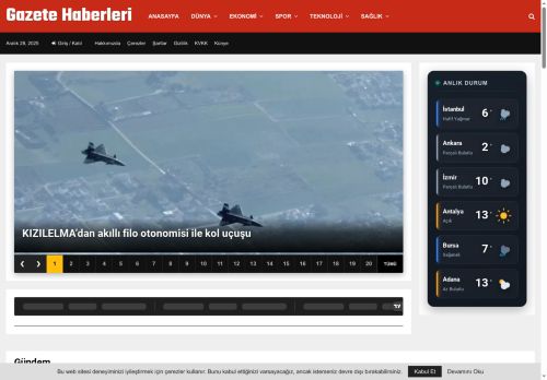 Gazete Haberleri | Gazete Haberleri Güncel Haber Sitesi