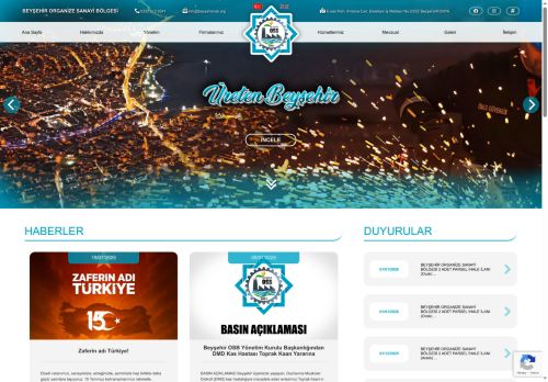 Üreten Beyşehir Beyşehir OSB (Organize Sanayi Bölgesi) - Beyşehir OSB (Organize Sanayi Bölgesi)