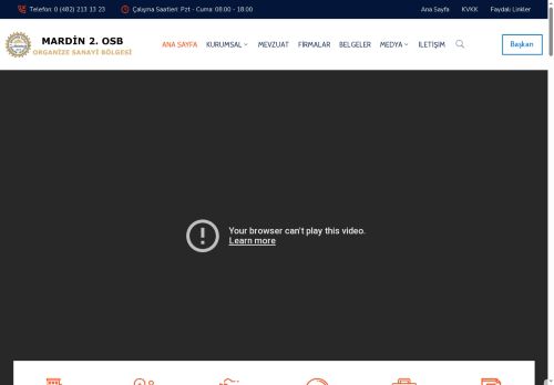 Mardin 2 Organize Sanayi Bölgesi