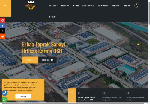 Erbaa Toprak Sanayi İhtisas + Karma Organize Sanayi Bölgesi