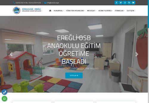 ZONGULDAK EREĞLİ ORGANİZE SANAYİ BÖLGESİ