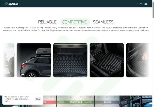 Apesan I Leading automotive floor mats manufacturer