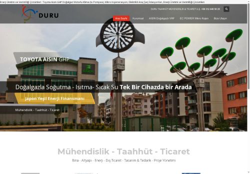 Duru Contracting Engineering & Trading Co., Inc. – Mühendislik – Taahhüt – Ticaret