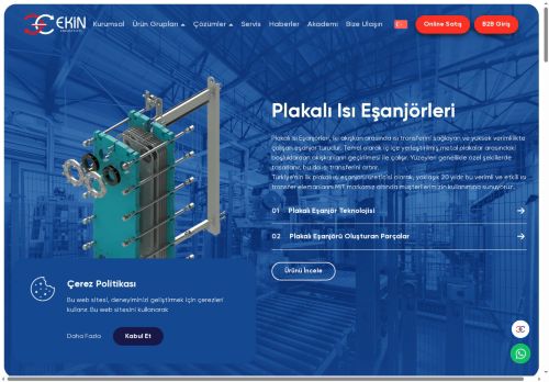 Ekin Endüstriyel | Sürdürülebilir Kalite, Güvenilir Mühendislik