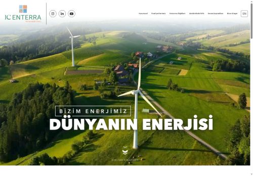 Yenilenebilir Enerji - IC ENTERRA