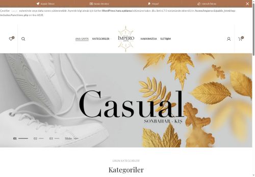 Impero Shoes - Ana Sayfa