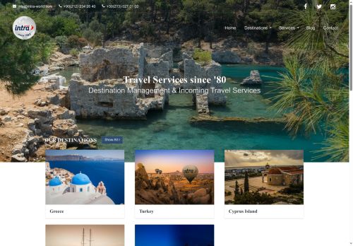 INTRA WORLD | Destination Management & Incoming Travel Services
