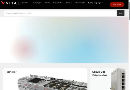 Vital - Endüstriyel Mutfak, Çamaşırhane ve Soğutma Ekipmanları