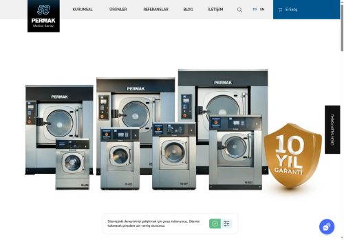 Permak Makina | Endüstriyel Çamaşırhane Ekipmanları