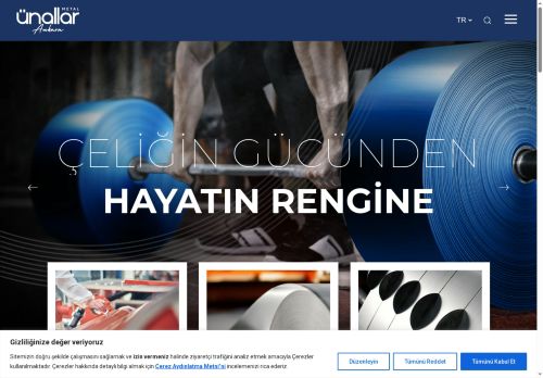 Ünallar Metal Ankara - Ana Sayfa
