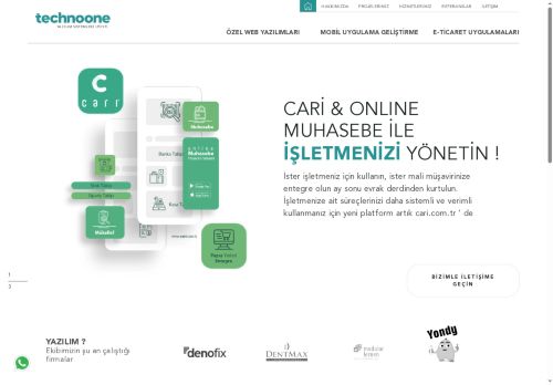 Kurumsal E-Ticaret ve Yazılım Teknolojileri – Technoone